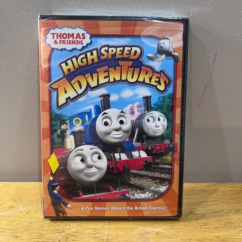 Thomas & Friends High Speed Adventures DVD 2009 Lionsgate New Sealed Vtg Style